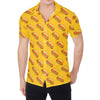 Colorful Hot Dog Pattern Print Men's Shirt