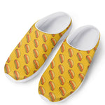 Colorful Hot Dog Pattern Print Mesh Casual Shoes