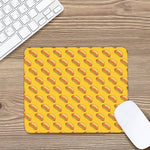 Colorful Hot Dog Pattern Print Mouse Pad