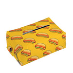Colorful Hot Dog Pattern Print Rectangle Tissue Box Cover