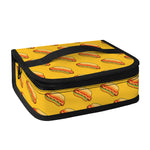 Colorful Hot Dog Pattern Print Small Lunch Bag