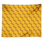 Colorful Hot Dog Pattern Print Tapestry