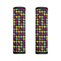 Colorful Houndstooth Pattern Print Handle Covers