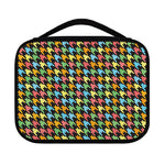 Colorful Houndstooth Print Classic Bible Case