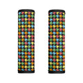 Colorful Houndstooth Print Handle Covers