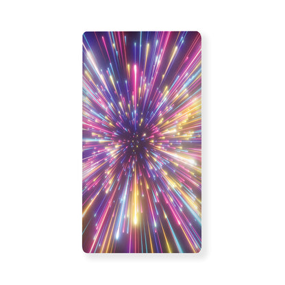 Colorful Hyperspace Print Baby Crib Sheet