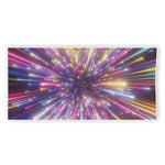 Colorful Hyperspace Print Beach Towel