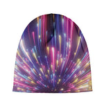 Colorful Hyperspace Print Beanie
