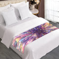 Colorful Hyperspace Print Bed Runner