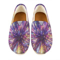 Colorful Hyperspace Print Casual Shoes