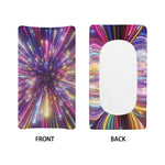 Colorful Hyperspace Print Changing Pad Cover