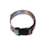 Colorful Hyperspace Print Dog Collar