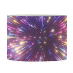 Colorful Hyperspace Print Drum Lamp Shade