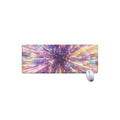Colorful Hyperspace Print Extended Mouse Pad