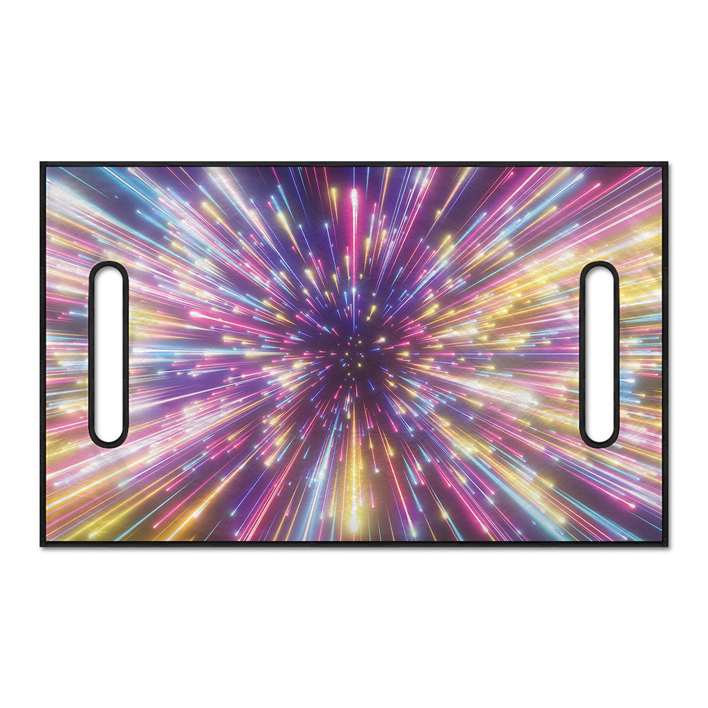 Colorful Hyperspace Print Golf Cart Seat Cover