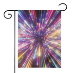 Colorful Hyperspace Print House Flag