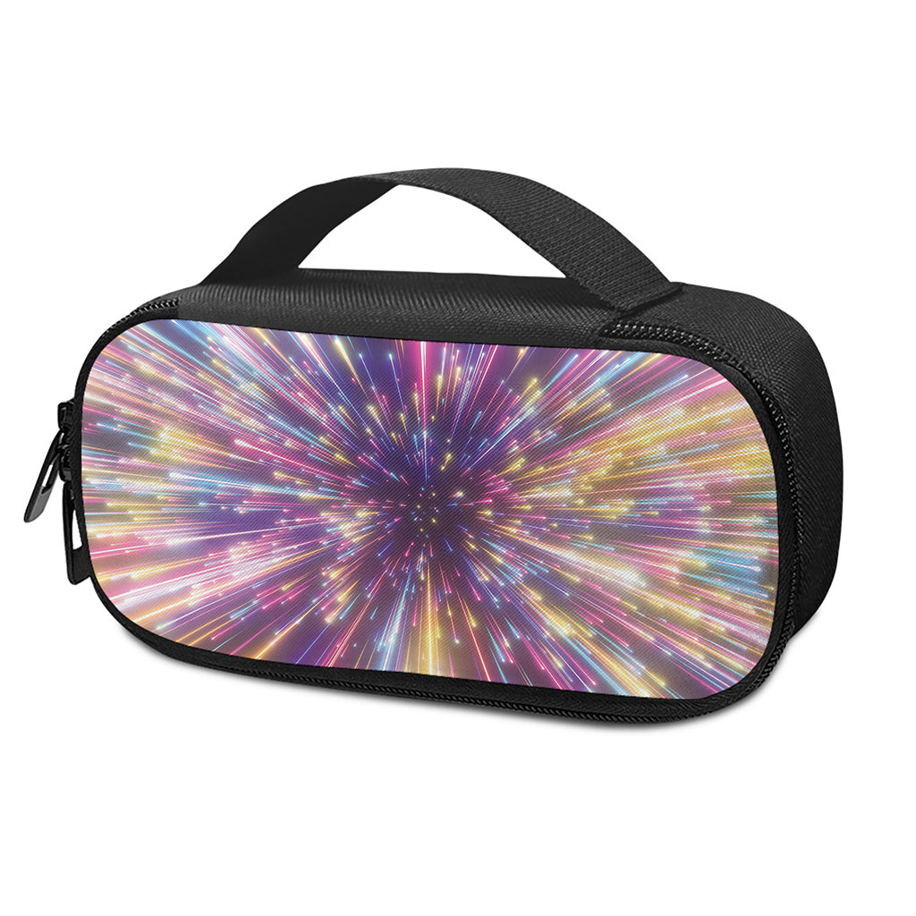 Colorful Hyperspace Print Insulin Cooler Travel Case