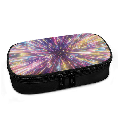 Colorful Hyperspace Print Insulin Cooler Travel Case