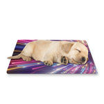 Colorful Hyperspace Print Pet Cooling Mat Cover