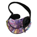 Colorful Hyperspace Print Pet Sling Carrier
