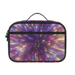 Colorful Hyperspace Print Portable Lunch Bag