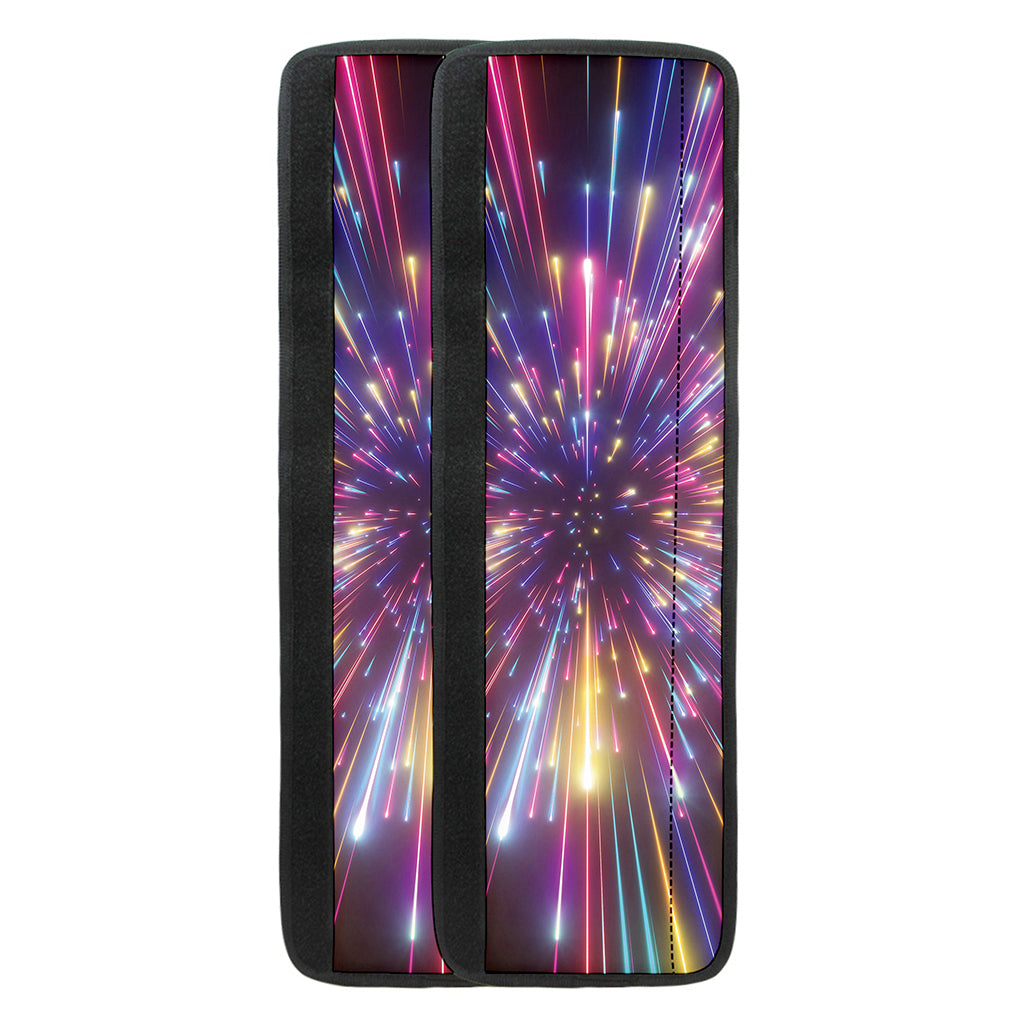 Colorful Hyperspace Print Refrigerator Handle Covers