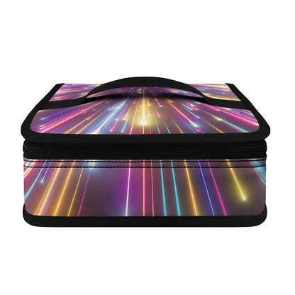 Colorful Hyperspace Print Small Lunch Bag