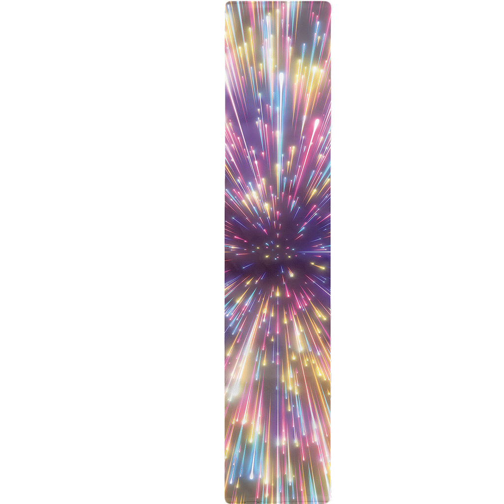 Colorful Hyperspace Print Table Runner