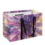 Colorful Hyperspace Print Utility Tote Bag