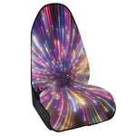 Colorful Hyperspace Print Waterproof Car Seat Cover
