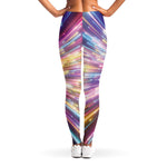 Colorful Hyperspace Print Women's Leggings