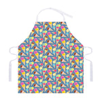 Colorful Ice Cream Pattern Print Adjustable Apron