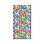 Colorful Ice Cream Pattern Print Baby Crib Sheet