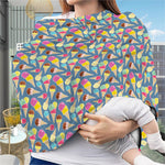 Colorful Ice Cream Pattern Print Baby Seat Cover