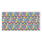 Colorful Ice Cream Pattern Print Beach Towel