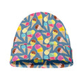 Colorful Ice Cream Pattern Print Beanie