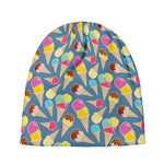 Colorful Ice Cream Pattern Print Beanie