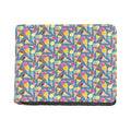 Colorful Ice Cream Pattern Print Bifold Wallet