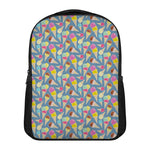 Colorful Ice Cream Pattern Print Casual Backpack