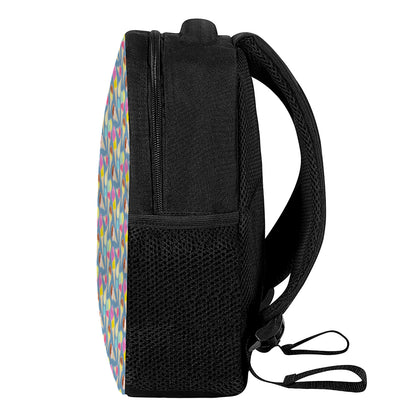 Colorful Ice Cream Pattern Print Casual Backpack
