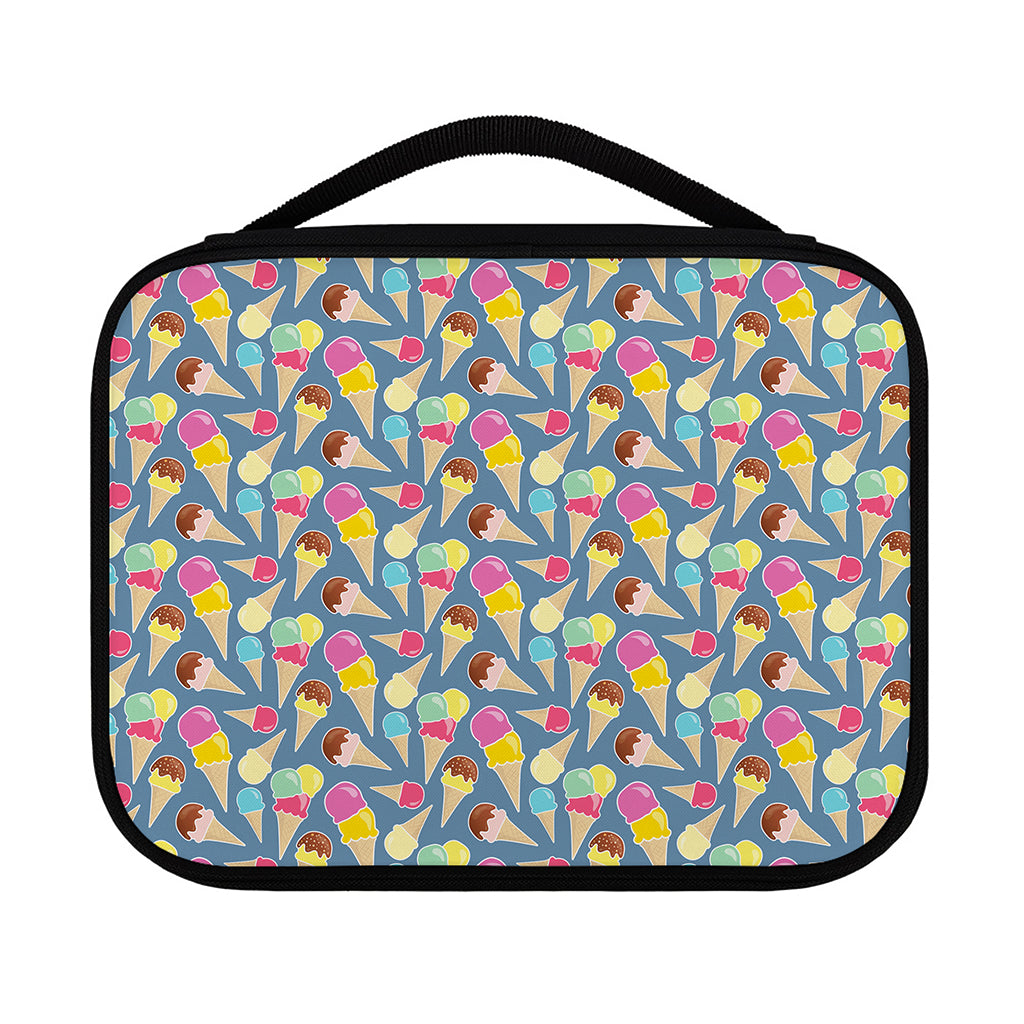 Colorful Ice Cream Pattern Print Classic Bible Case