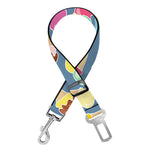 Colorful Ice Cream Pattern Print Dog Seat Belt