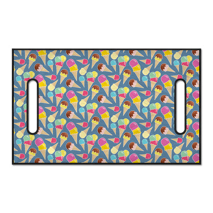 Colorful Ice Cream Pattern Print Golf Cart Seat Cover