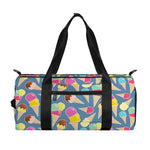 Colorful Ice Cream Pattern Print Gym Bag