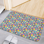 Colorful Ice Cream Pattern Print Indoor Door Mat