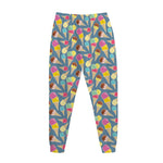 Colorful Ice Cream Pattern Print Jogger Pants