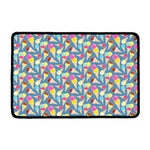 Colorful Ice Cream Pattern Print Kitchen Mat