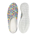 Colorful Ice Cream Pattern Print Mesh Casual Shoes