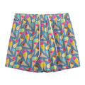 Colorful Ice Cream Pattern Print Mesh Shorts