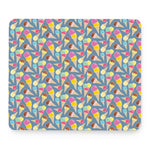 Colorful Ice Cream Pattern Print Mouse Pad